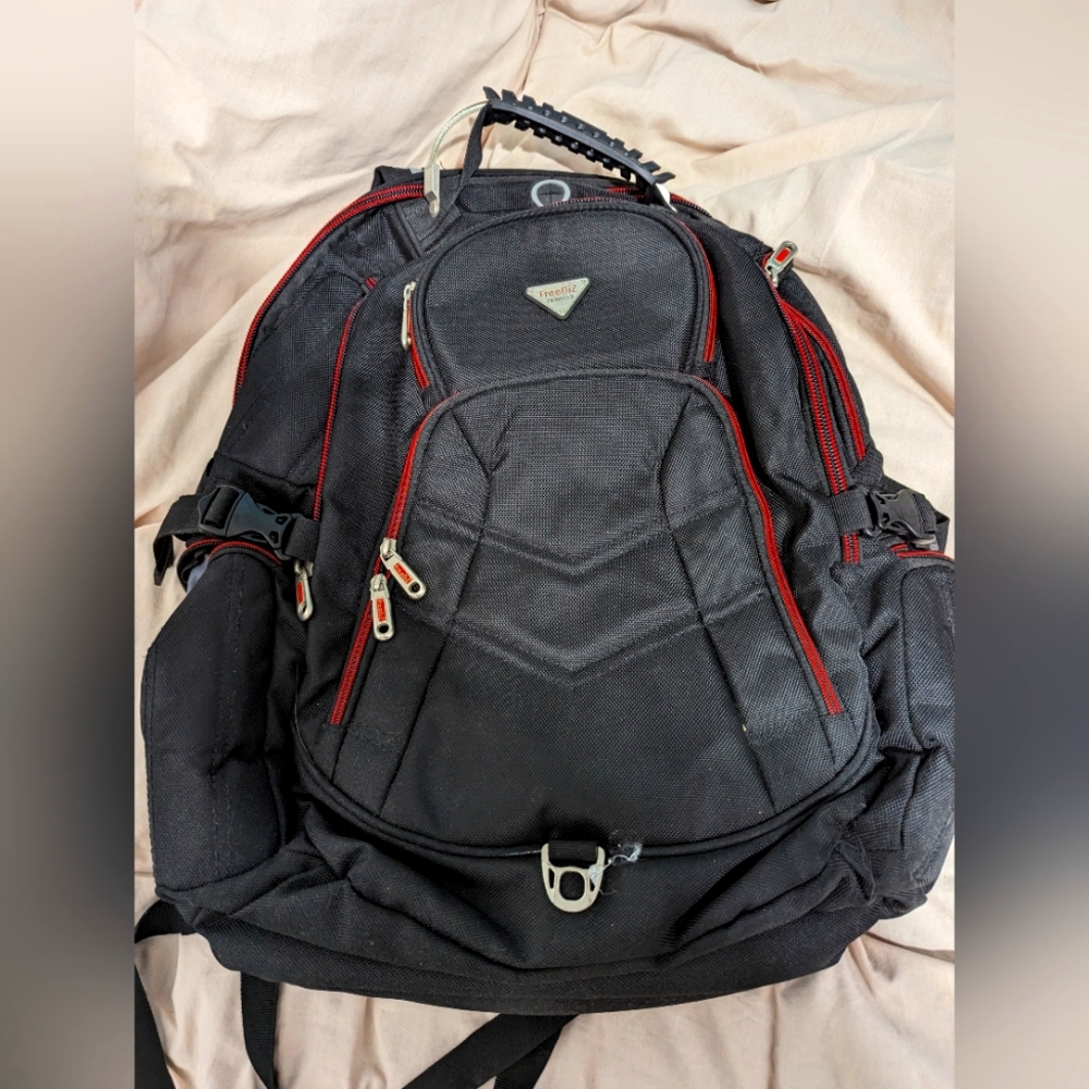 Large backpack with computer pocket